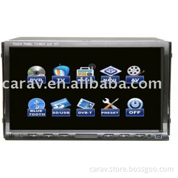 7&quot; Double Din Car DVD Player with GPS
